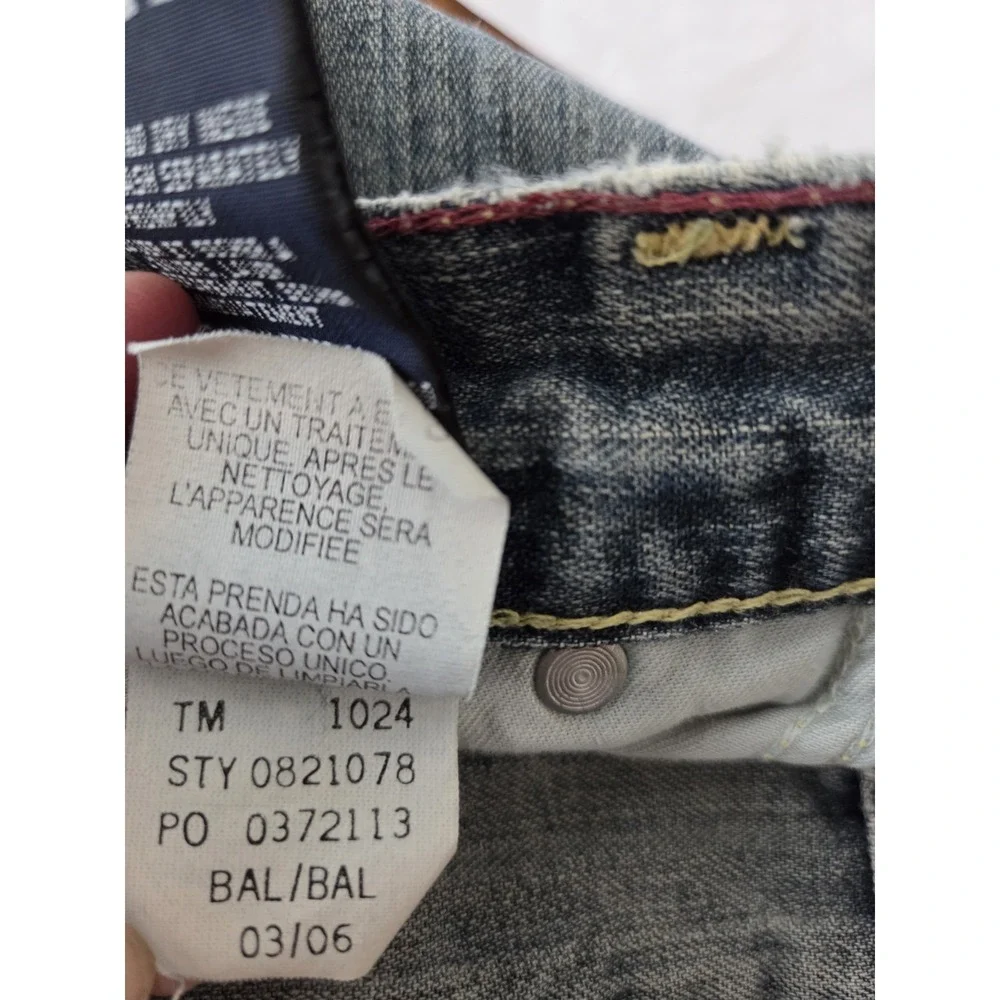 Vtg Tommy Hilfiger Baggy Carpenter Jeans Men's 32x29 Grunge‎ 90s Y2k Distressed